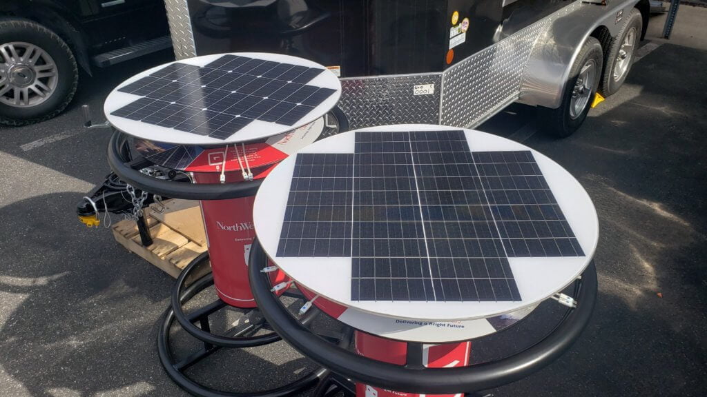 Solar Charging Table